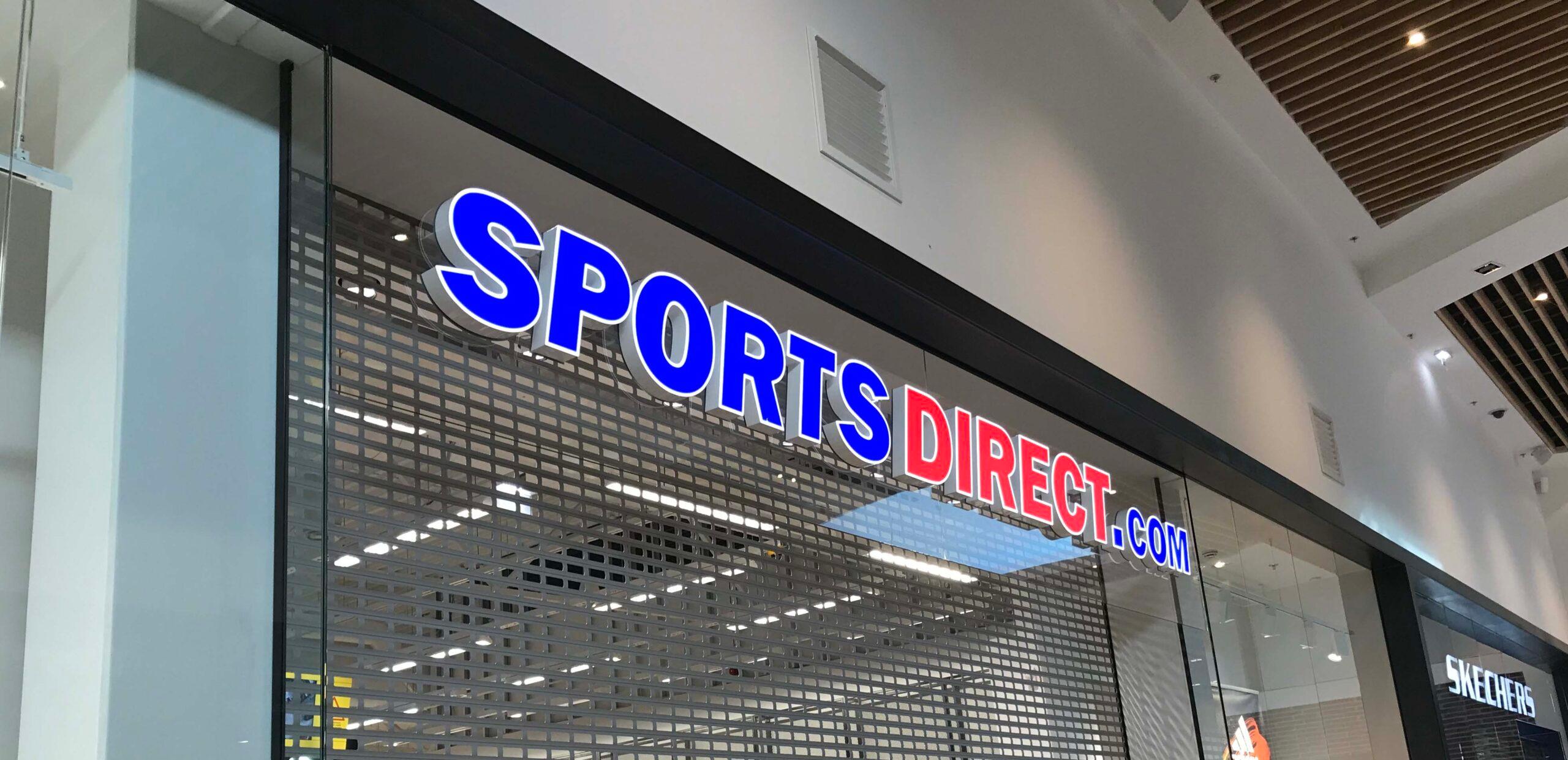 Sports Direct valgustähed