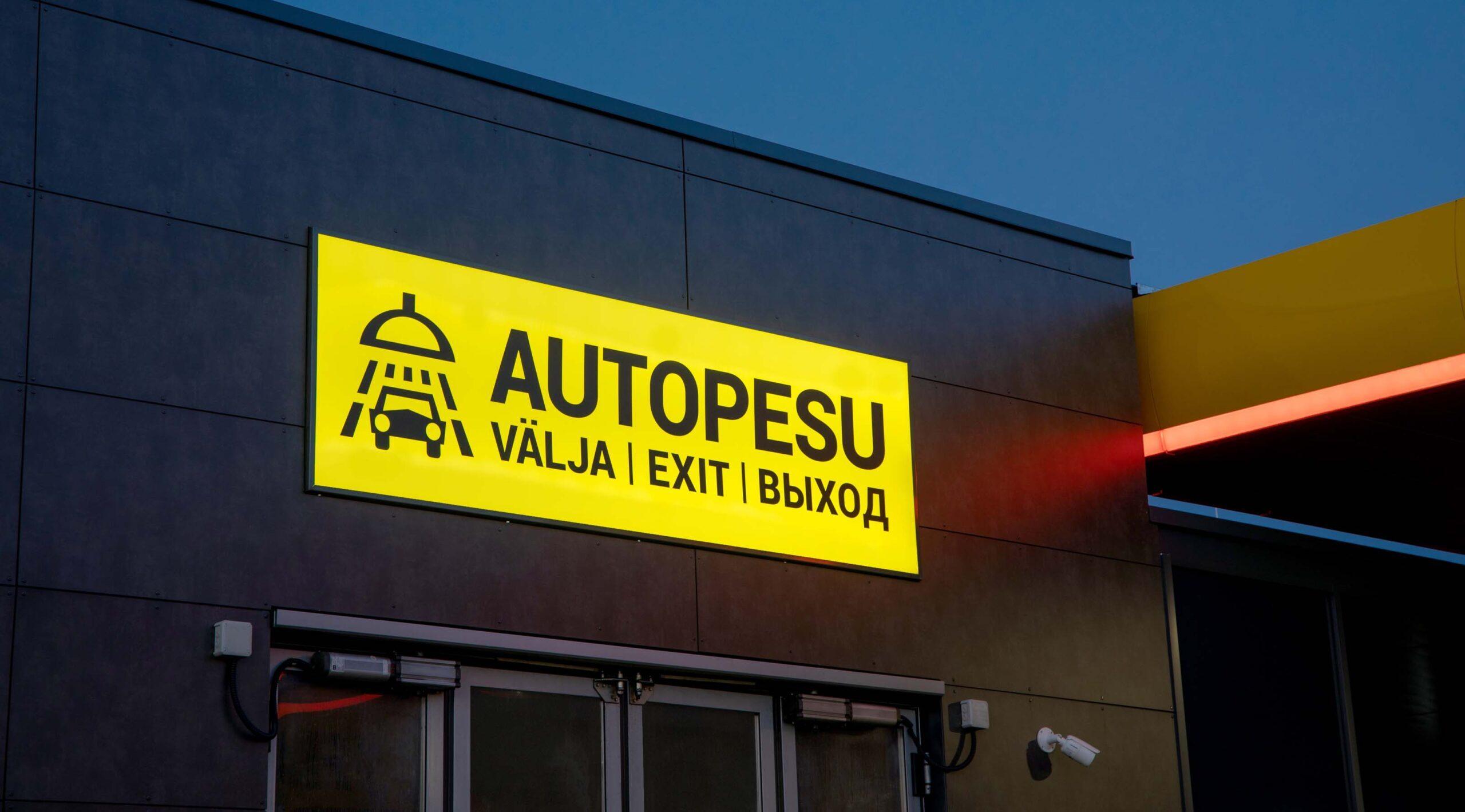 Olerex autopesu valguskast