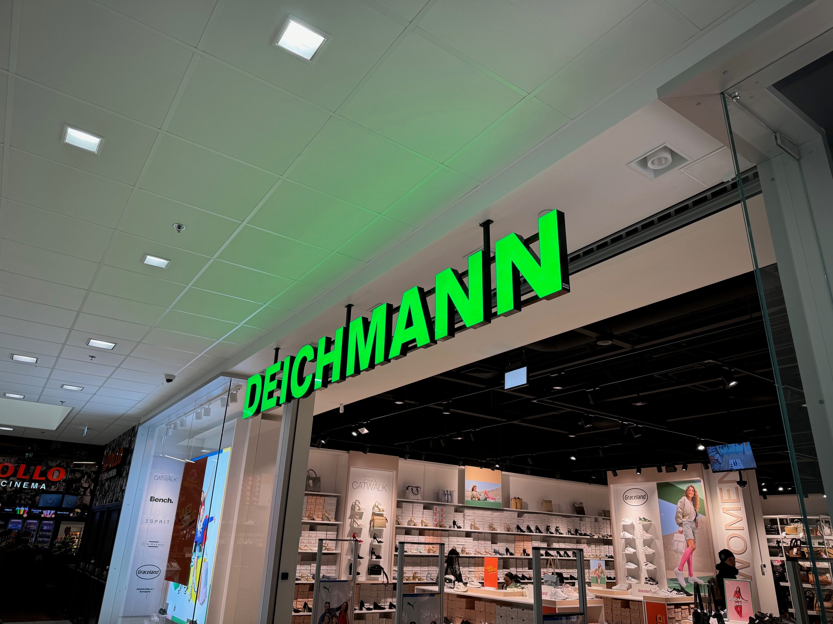 DAG Reklaam, valgustähed, Profiil 6, Deichmann